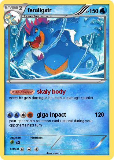 Pokemon feraligatr