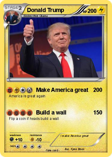 Pokemon Donald Trump