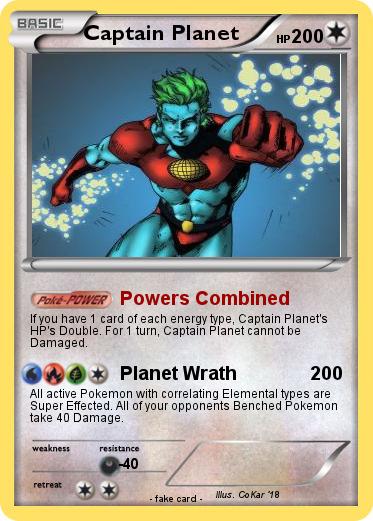 Pokemon Captain Planet