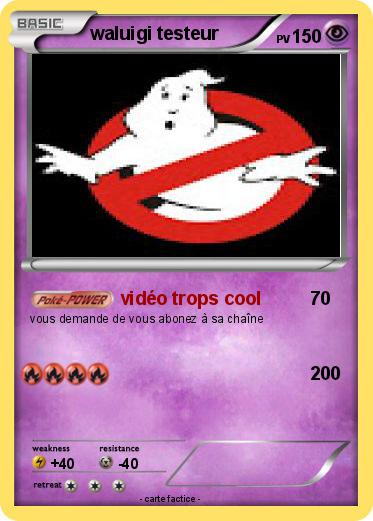 Pokemon waluigi testeur