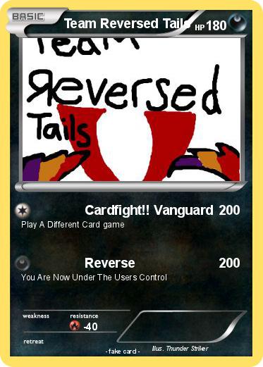 Pokemon Team Reversed Tails