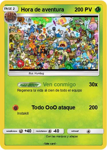 Pokemon Hora de aventura