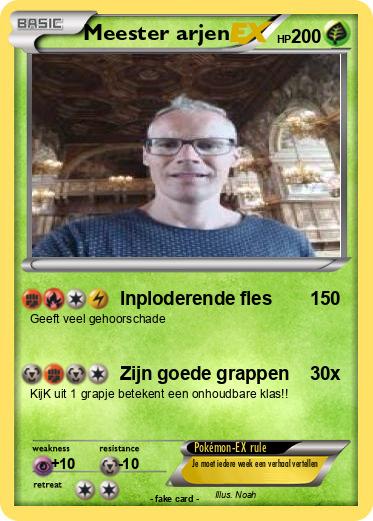 Pokemon Meester arjen