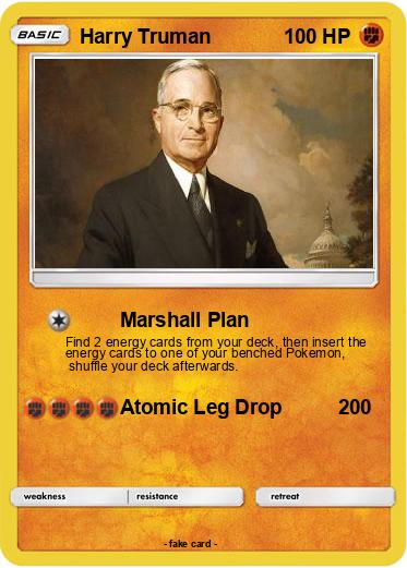 Pokemon Harry Truman
