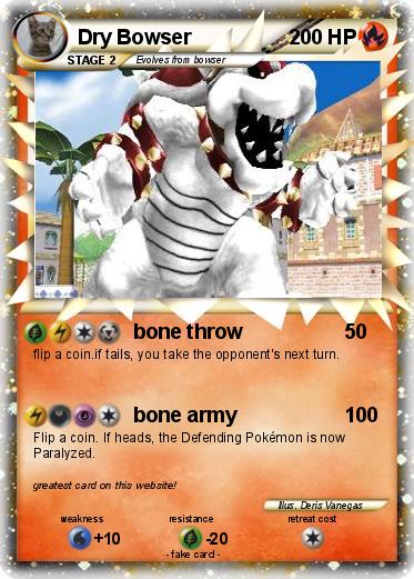 Pokemon Dry Bowser