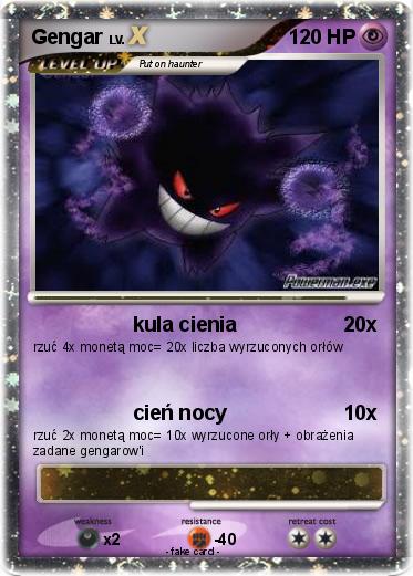 Pokemon Gengar