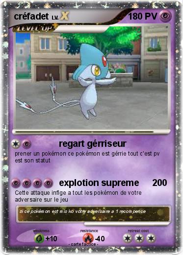 Pokemon créfadet