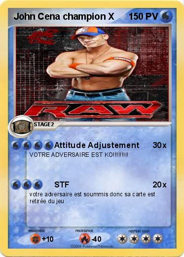 Pokemon John Cena champion X