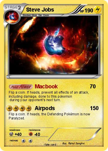 Pokemon Steve Jobs
