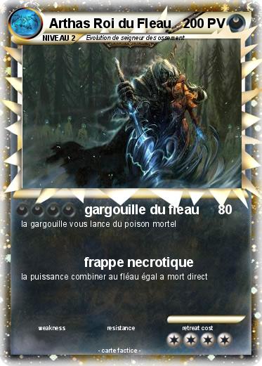 Pokemon Arthas Roi du Fleau