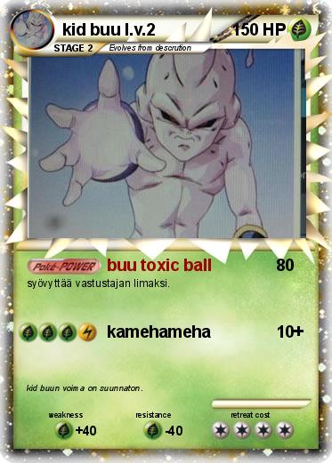 Pokemon kid buu l.v.2