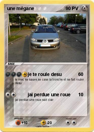 Pokemon une mégane