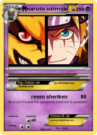Pokemon naruto uzimaki