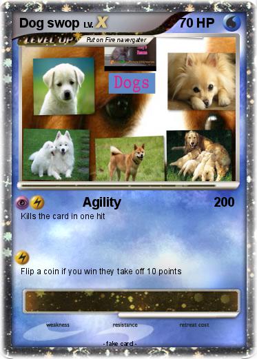 Pokemon Dog swop