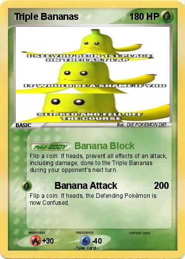 Pokemon Triple Bananas