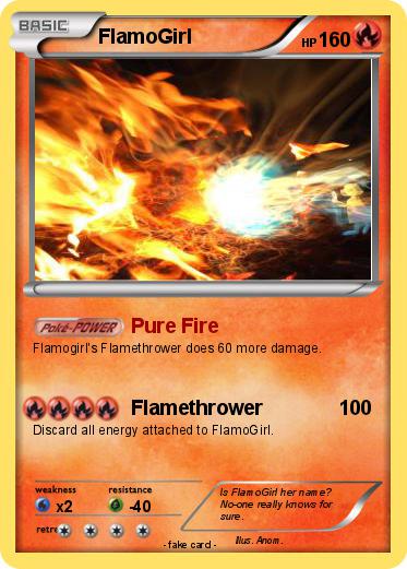 Pokemon FlamoGirl