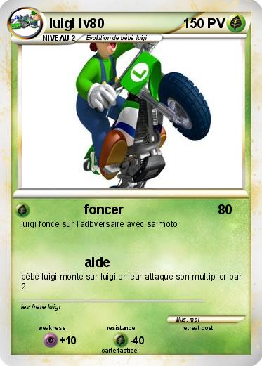 Pokemon luigi lv80