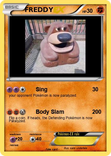 Pokemon FREDDY