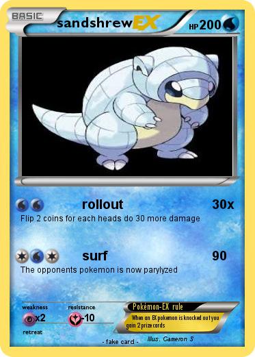 Pokemon sandshrew