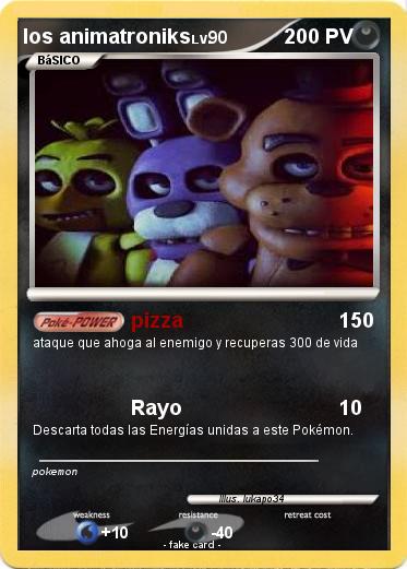 Pokemon los animatroniks