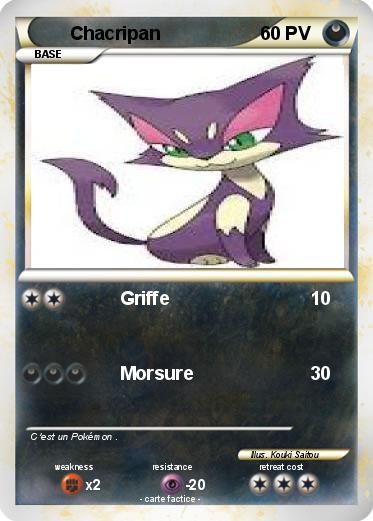 Pokemon Chacripan