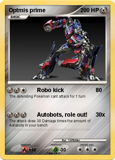 Pokemon Optmis prime