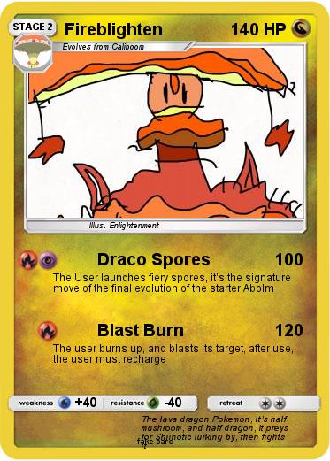 Pokemon Fireblighten