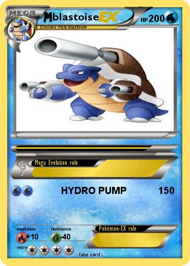 Pokemon blastoise