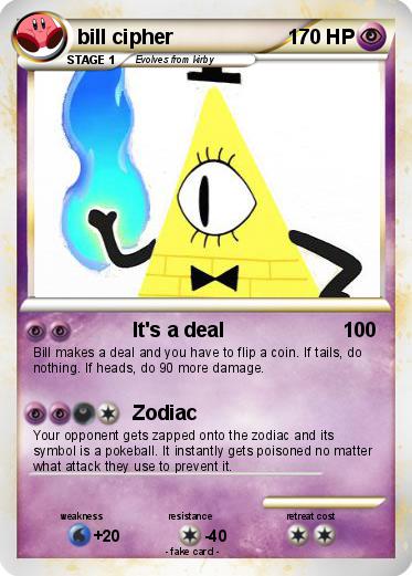 Pokemon bill cipher