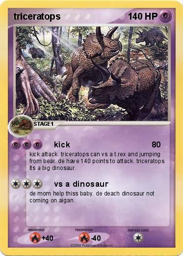 Pokemon triceratops