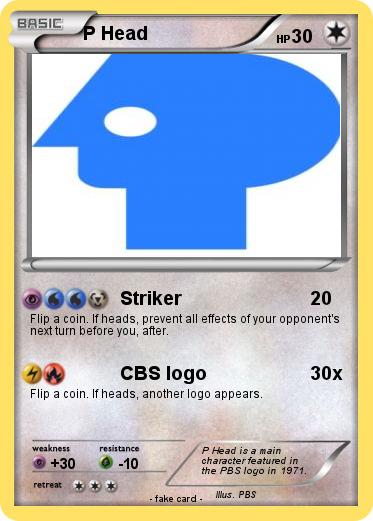 Pokemon P Head