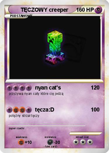 Pokemon TĘCZOWY creeper