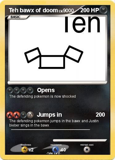 Pokemon Teh bawx of doom
