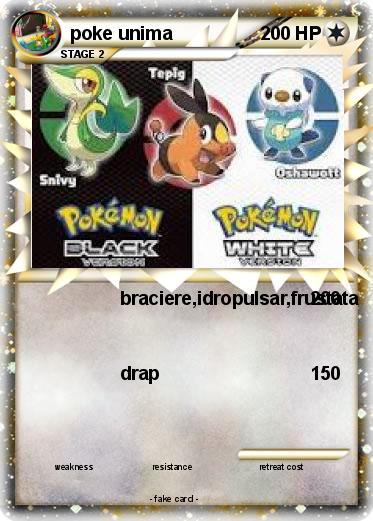 Pokemon poke unima