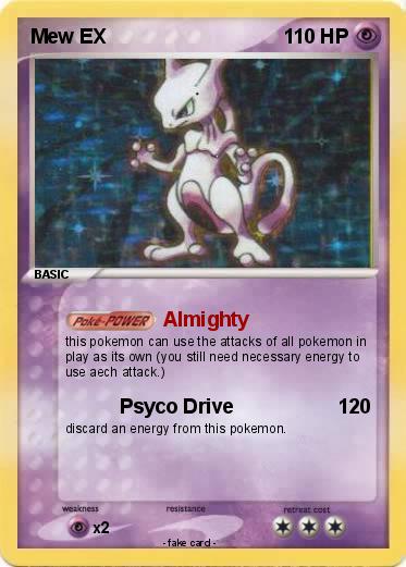 Pokemon Mew EX