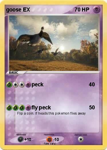 Pokemon goose EX
