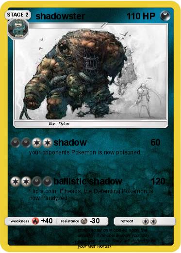 Pokemon shadowster