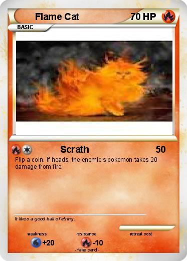 Pokemon Flame Cat