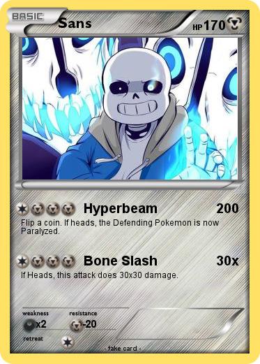 Pokemon Sans