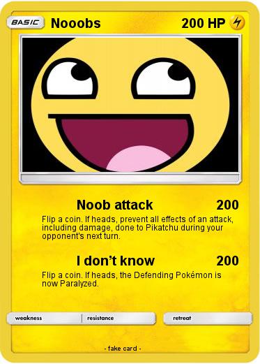 Pokemon Nooobs