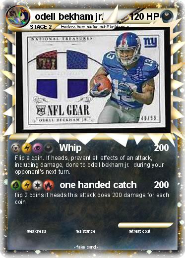 Pokemon odell bekham jr.