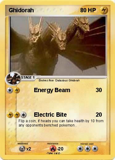 Pokemon Ghidorah