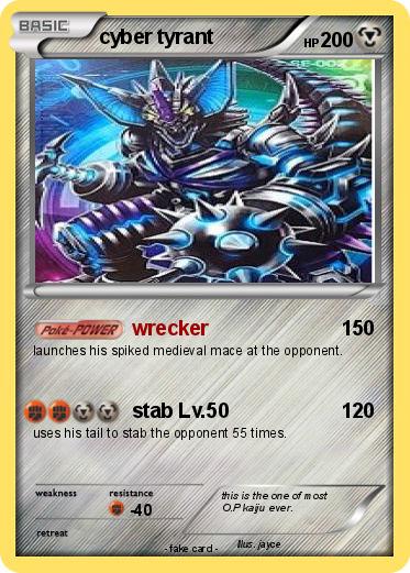 Pokemon cyber tyrant
