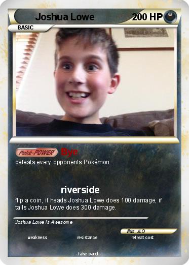 Pokemon Joshua Lowe