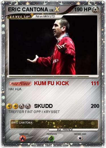 Pokemon ERIC CANTONA