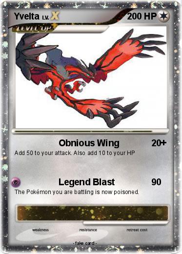 Pokemon Yvelta