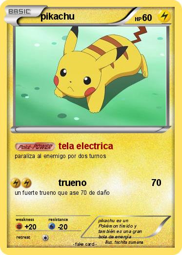 Pokemon pikachu
