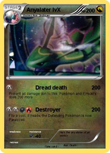 Pokemon Anyalater lvX