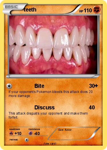Pokemon teeth