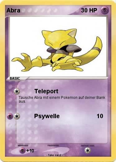 Pokemon Abra